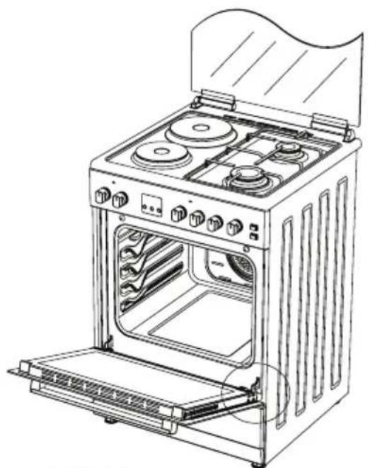 Orima OR 644 ZW - Prestar atención a los fogones - 3