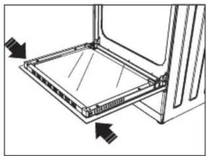 Orima OR 644 ZW - CLEANING AND MAINTENANCE OF THE OVEN'S FRONT DOOR GLASS - 1