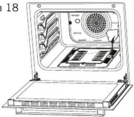Orima OR 644 ZX - Desmontagem do queimador inferior - 1