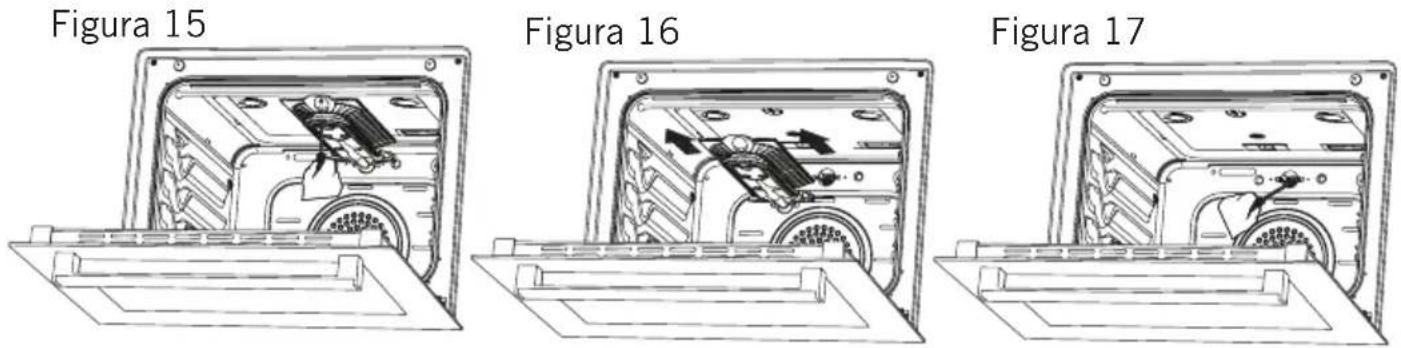 Orima OR 644 ZX - Desmontagem do queimador superior: - 1
