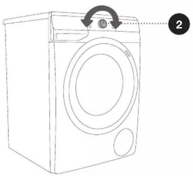 GORENJE WE74S3P - SCHRITT: AUSWAHL DES WASCHPROGRAMMS - 2