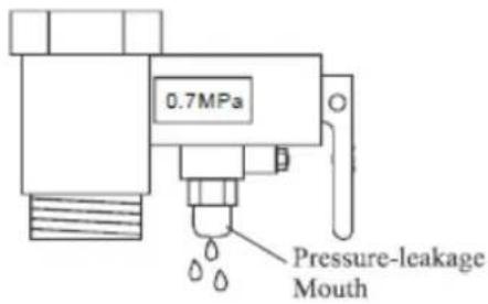 0.7MPa Pressure-leakage Mouth