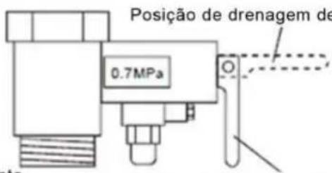 Posição de drenagem de 0.7MPa