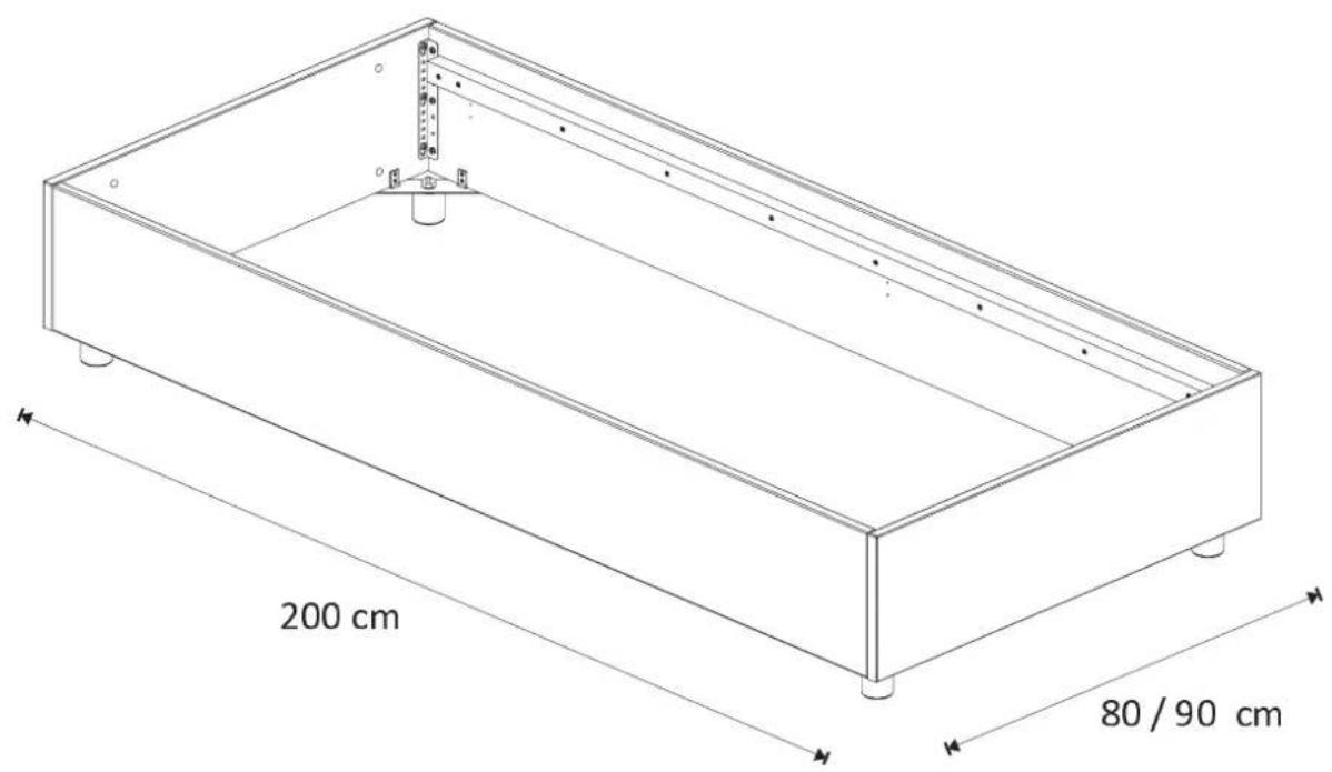 JYSK Pladshuse (90x200) - PLADSHUSE - 1