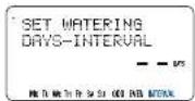 Hydro-Rain 04044 - To set Day(s) of Week Option: - 3