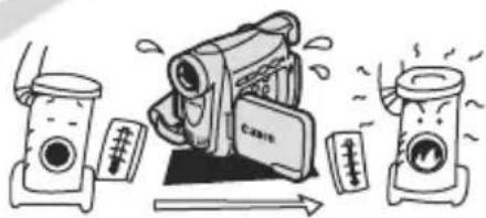 CANON ZR400 - Condensation may form in the following cases: - 4
