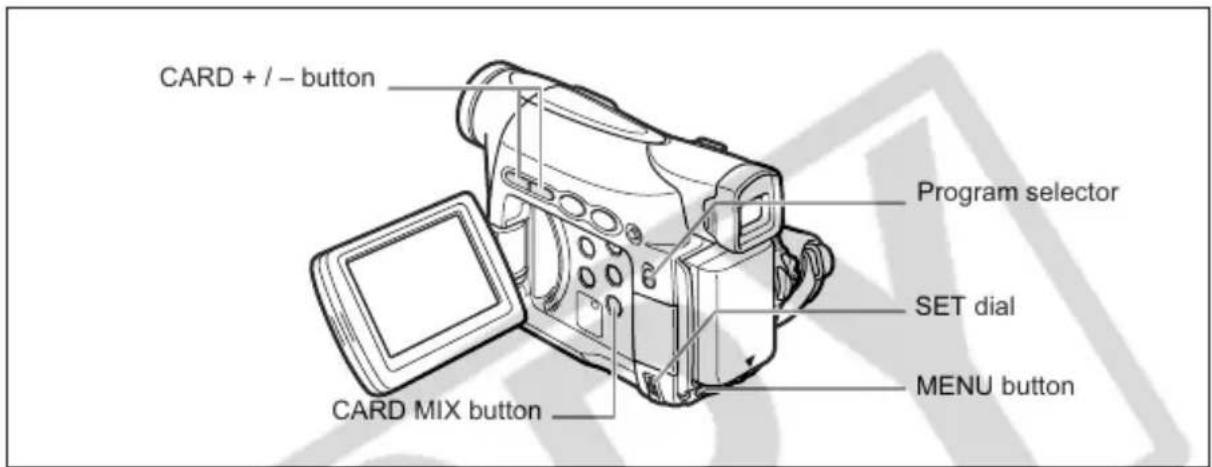 CANON ZR400 - Card Animation (C. ANIMATION) - 2