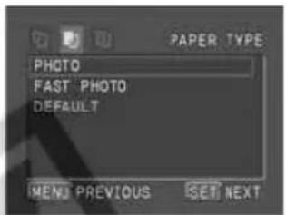 CANON ZR400 - Paper Settings - 4