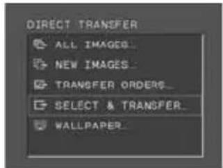 CANON ZR400 - Transferring a Selected Image - 1