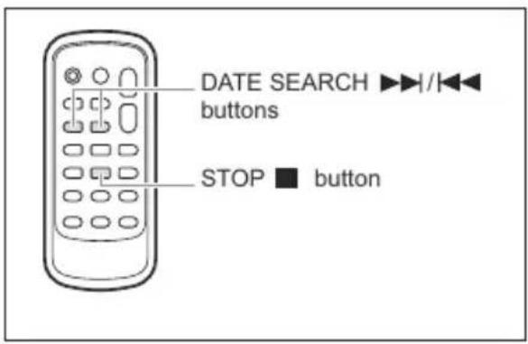 CANON ZR400 - Date Search - 1