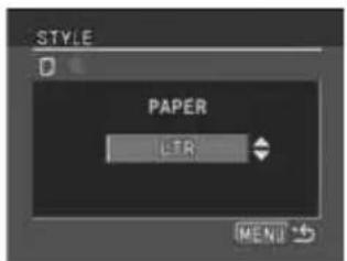 CANON ZR400 - PSET Setting the Print Style - 4