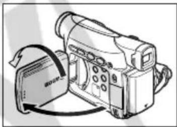 CANON ZR400 - Allowing the Subject to Monitor the LCD Screen - 1
