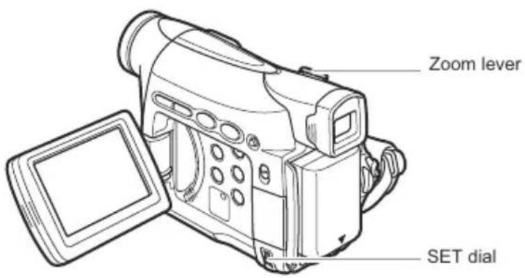 CANON ZR400 - Magnifying the Image - 1