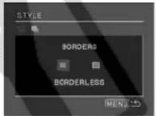 CANON ZR400 - Selecting the Borders - 2