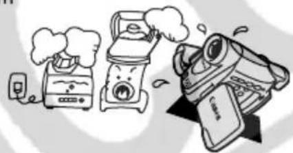 CANON ZR400 - Condensation may form in the following cases: - 3