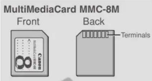 CANON ZR45MC - You can do the following with a memory card: - 1