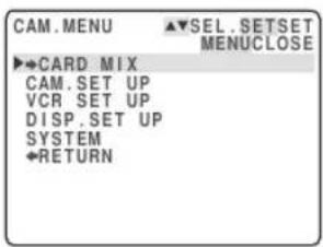 CANON ZR45MC - Using the Menus - 3