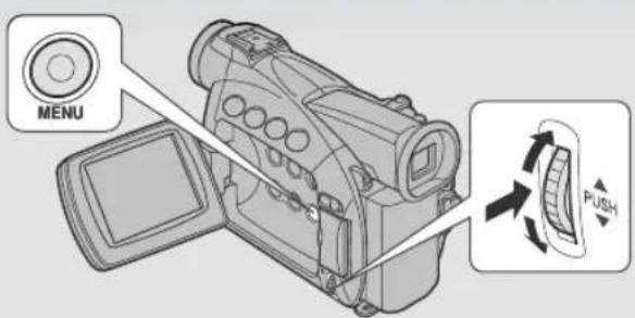 CANON ZR45MC - ZR50 MC Adjusting the Selectable Color Light-up Buttons - 1