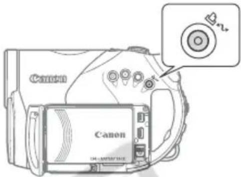 CANON VIXIA HR10 - Printing with the 📄 ∼ (Print/Share) Button - 1