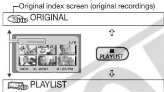 CANON VIXIA HR10 - Creating a Playlist - 1