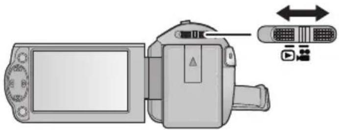 PANASONIC HC-V210M - Selecting a mode - 2