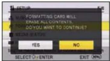PANASONIC HC-V210M - When disposing of or giving away the SD card, note that: - 1