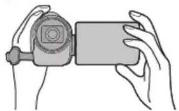 PANASONIC HC-V210M - ■ Basic camera positioning - 1