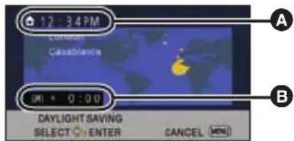 PANASONIC HC-V210M - [SET WORLD TIME] - 4