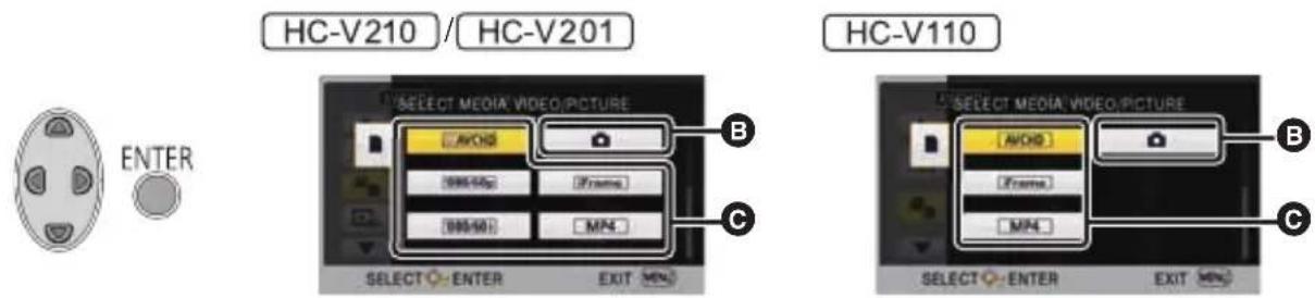 PANASONIC HC-V210M - / HC-V210 HC-V201 HC-V110 - 1
