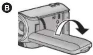 PANASONIC HC-V210M - Names and Functions of Main Parts - 10