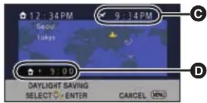 PANASONIC HC-V210M - [SET WORLD TIME] - 6