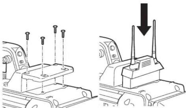 PANASONIC AJ-HPX2000P - When Using a Wireless Receiver - 1