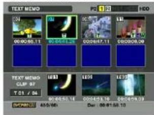 PANASONIC AJ-HPX2000P - Thumbnail Manipulations Overview - 5