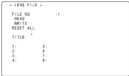PANASONIC AJ-HPX2000P - Give a title to the selected file. - 2