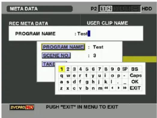 PANASONIC AJ-HPX2000P - Note - 3