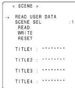 PANASONIC AJ-HPX2000P - To read written user data - 1