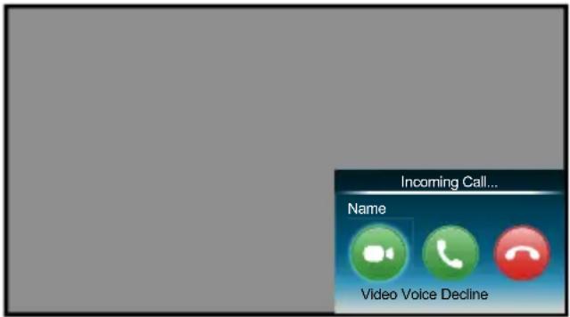TOSHIBA 32L4300U - Incoming call - 1