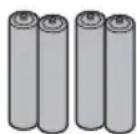 PANASONIC Viera TX-58DXW904 - Batterie (4) - 2