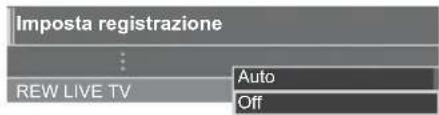 PANASONIC Viera TX-58DXW904 - ■ Per arrestare [REW LIVE TV] - 1