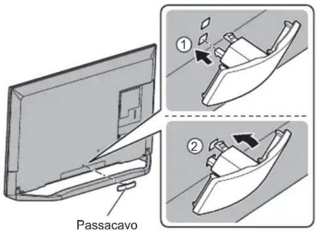 PANASONIC Viera TX-58DXW904 - Allacciamento cavi - 1