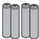 PANASONIC Viera TX-58DXC904 - Batterie (4) - 1