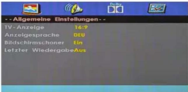 MEGASAT Royal Line 19 Deluxe - Anzeigesprache - 1