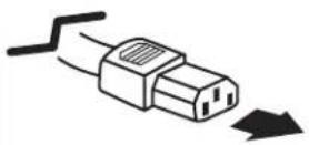 SANYO PLC-XE30 - CAUTION - 2