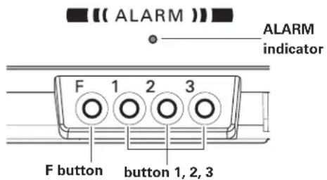 SANYO PLC-XE30 - Set the alarm - 1