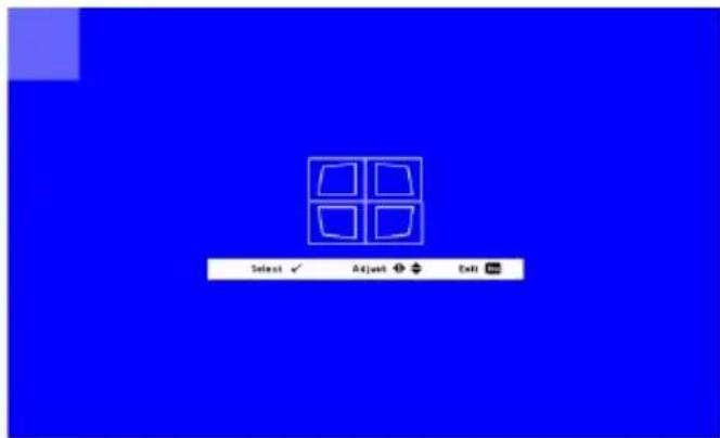 DELL S718QL Advanced - Adjusting Image Corners - 2
