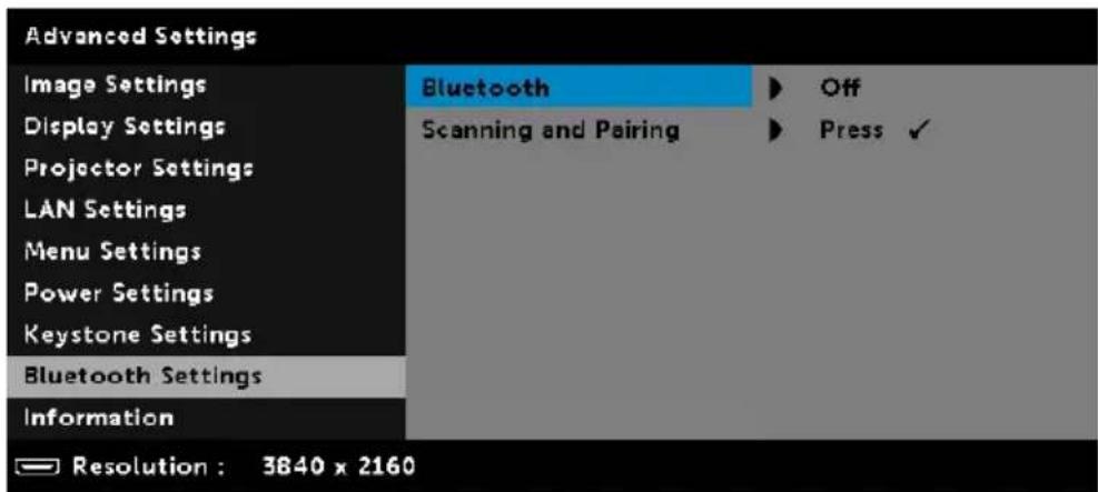 DELL S718QL Advanced - Connecting to Bluetooth Speaker - 2