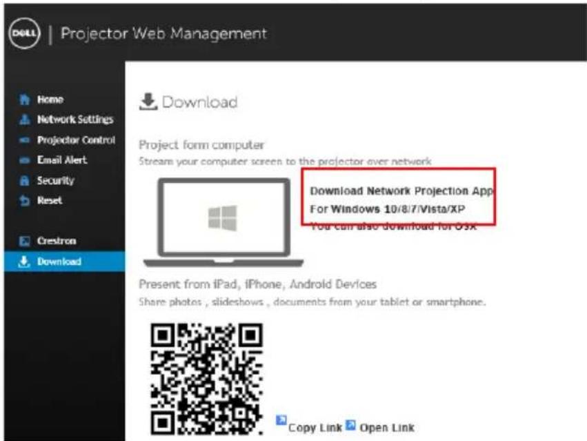 DELL S718QL Advanced - Instructions for installing Dell Network Projection Software on Windows PC - 5