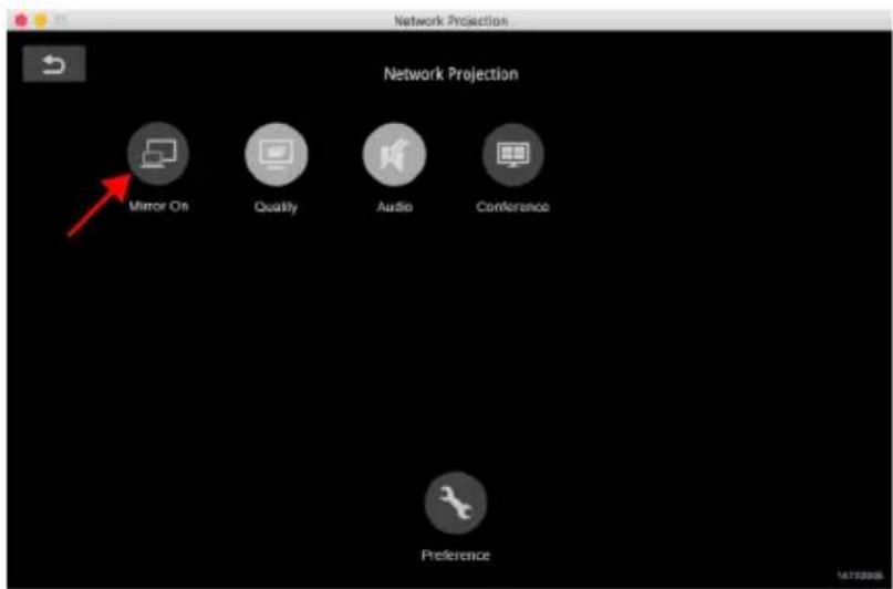 DELL S718QL Advanced - Using the Dell Network Projection App (Mac) - 5