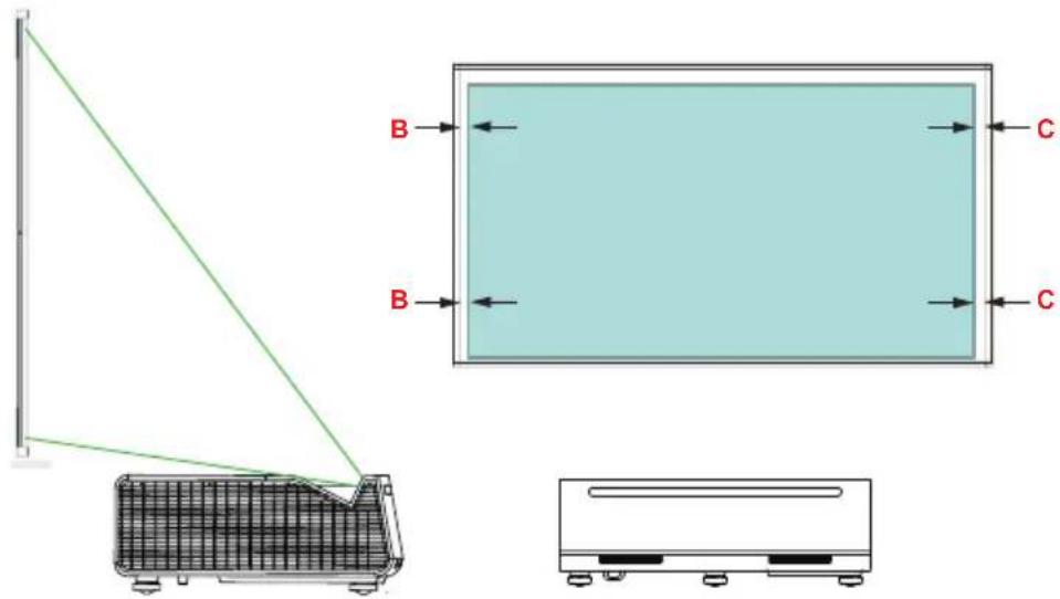 DELL S718QL Advanced - Aligning Projected Image To A Projection Screen - 7