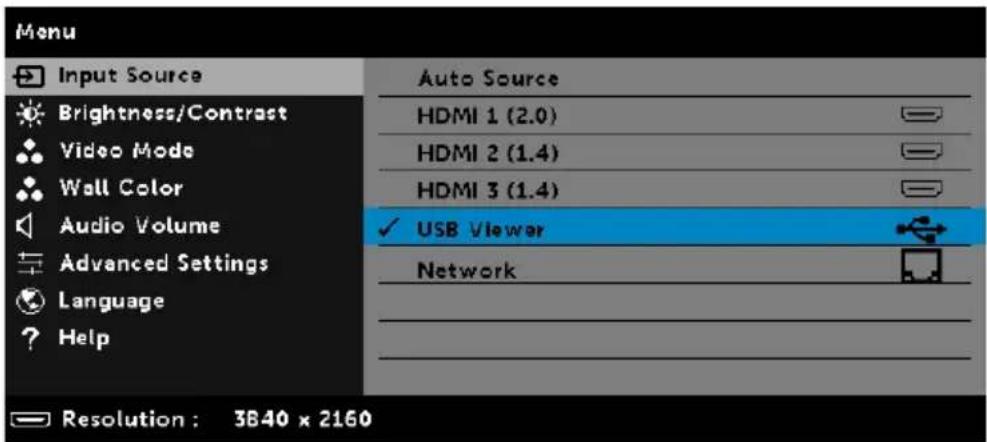 DELL S718QL Advanced - Setting up to present using External USB Storage - 4